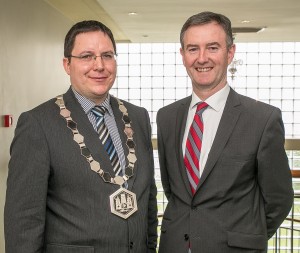 Martin Costello, President and John Hurley CEO, Kilkenny Chamber 