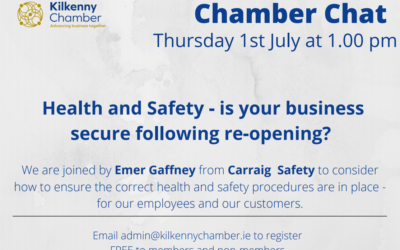 Chamber Chat – Health & Safety with Emer Gaffney from Carraig Safety